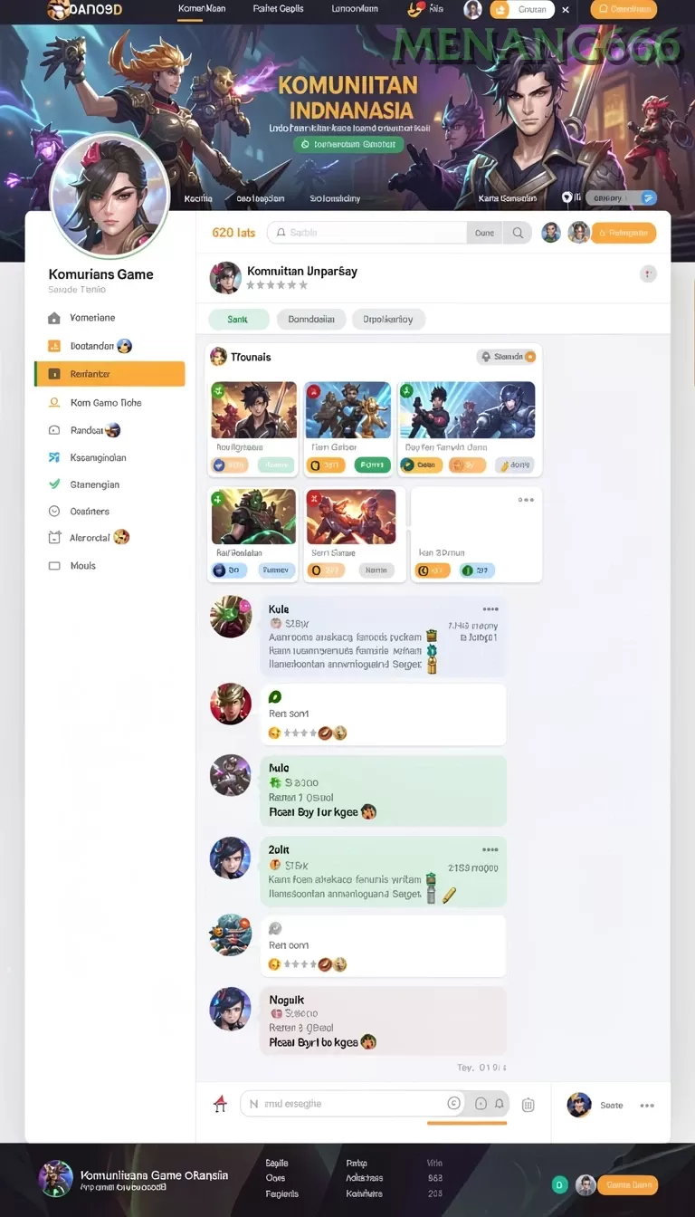 Cuplikan layar POS4D — menu navigasi