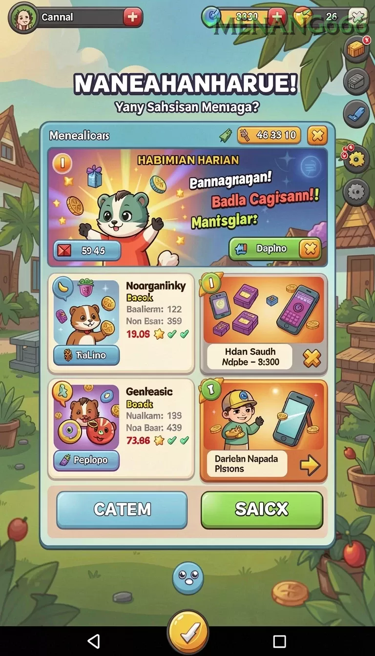 Cuplikan layar DANA777 — aktivitas