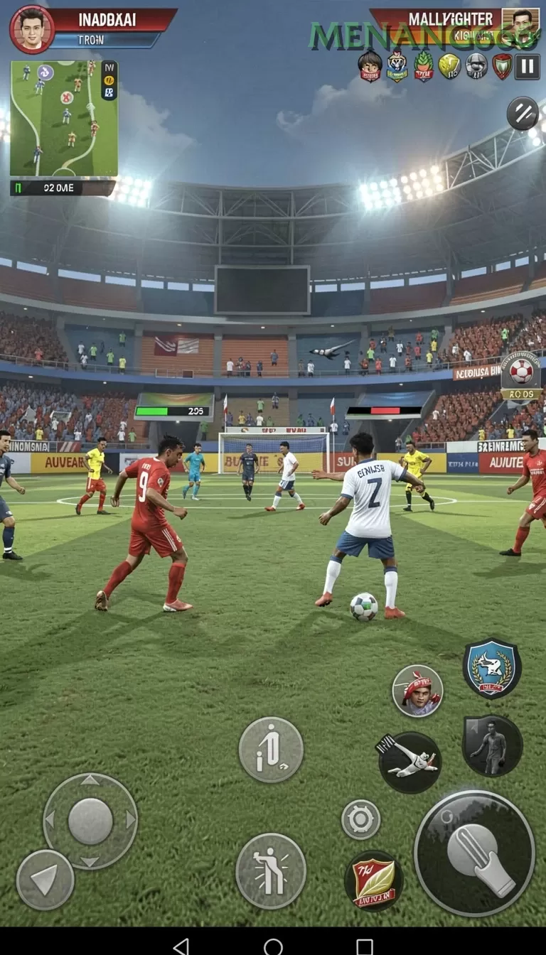 Cuplikan layar 380SLOT — menu navigasi